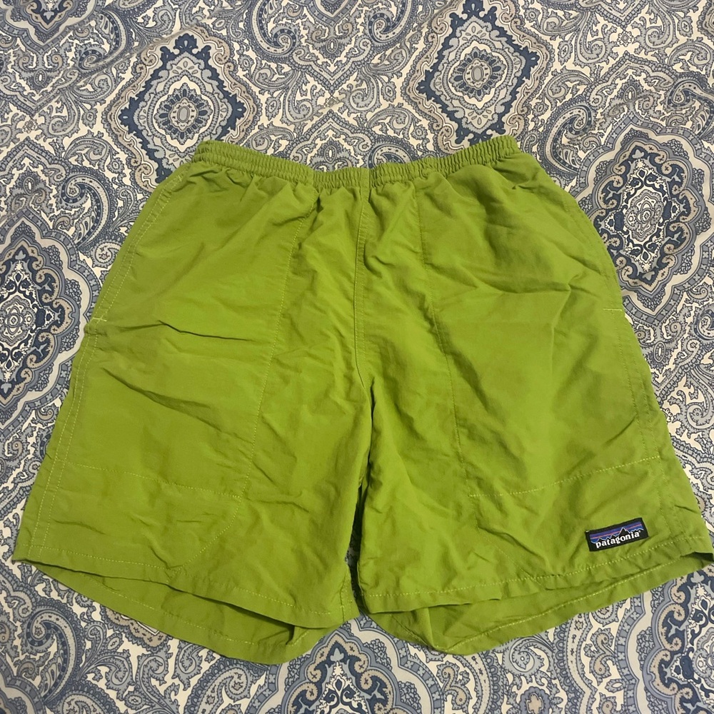 Patagonia Green Shorts